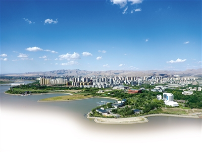 湖城烏海風(fēng)景宜人。王超 攝